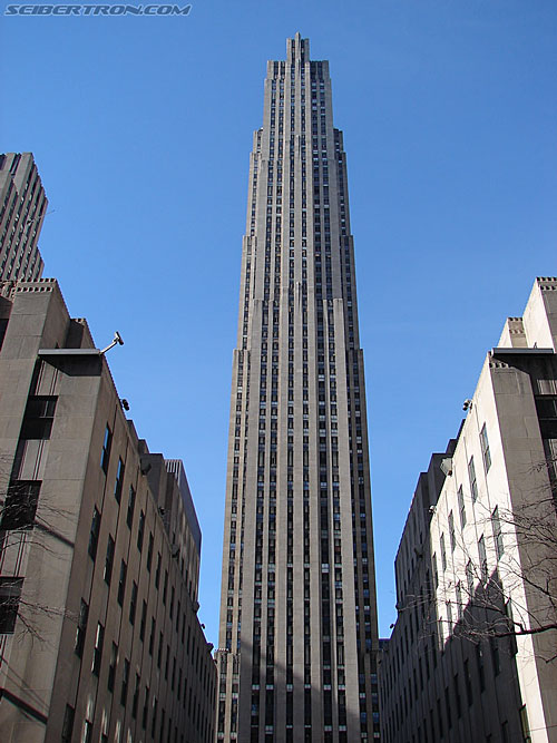 Toy Fair 2007 - New York: Rockefeller Center - Transformers Event: