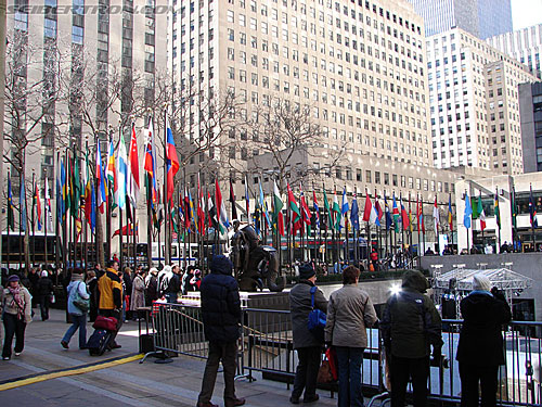 Toy Fair 2007 - New York: Rockefeller Center - Transformers Event: