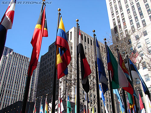 Toy Fair 2007 - New York: Rockefeller Center - Transformers Event: