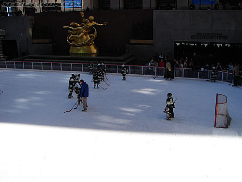 Toy Fair 2007 - New York: Rockefeller Center - Transformers Event: