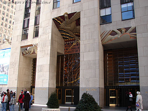 Toy Fair 2007 - New York: Rockefeller Center - Transformers Event: