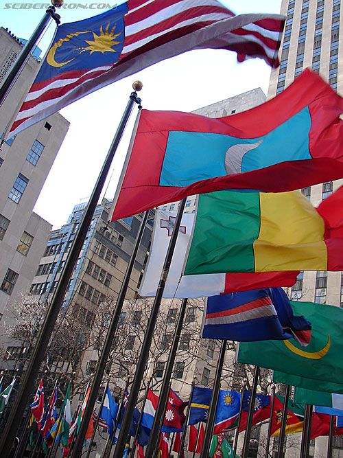 Toy Fair 2007 - New York: Rockefeller Center - Transformers Event: