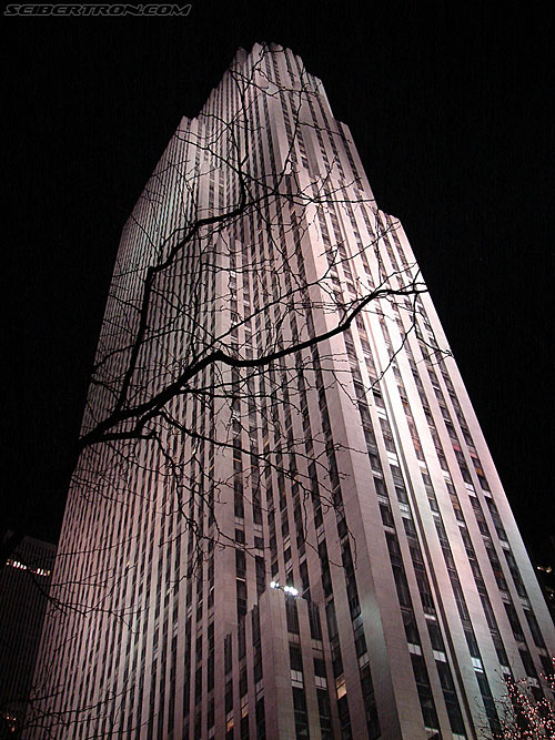 Toy Fair 2007 - New York: Rockefeller Center - Transformers Event: