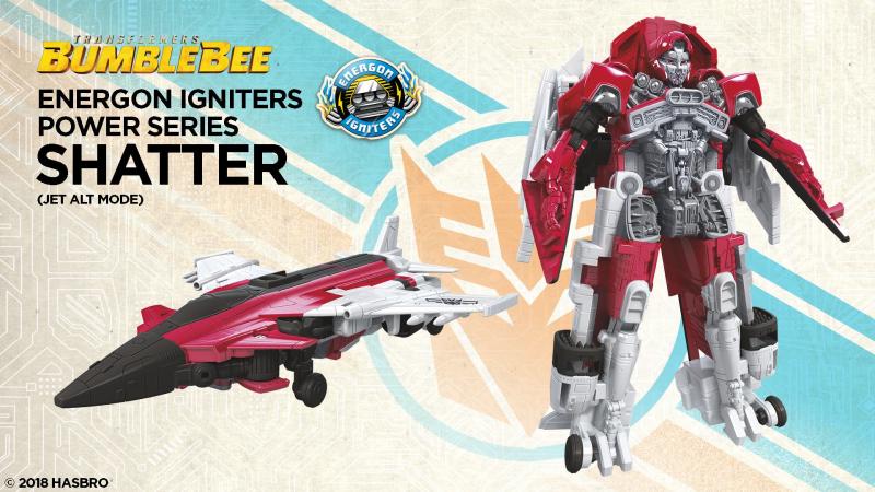 NYCC 2018: Official Movie Universe Product Images - Transformers Event: Bumblebee Power Series E2095 Shatter