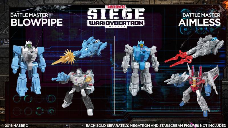 NYCC 2018 - Official War for Cybertron SIEGE Product Images