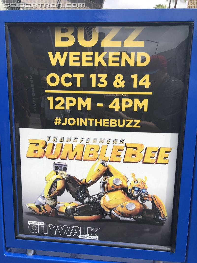 Transformers News: Bumblebee Buzz Weekend at Universal Studios Hollywood October 13-14 2018 #JoinTheBuzz