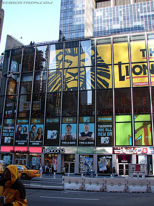 Toy Fair 2007 - New York: Times Square - Transformers Event: