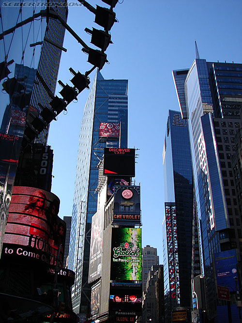 Toy Fair 2007 - New York: Times Square - Transformers Event: