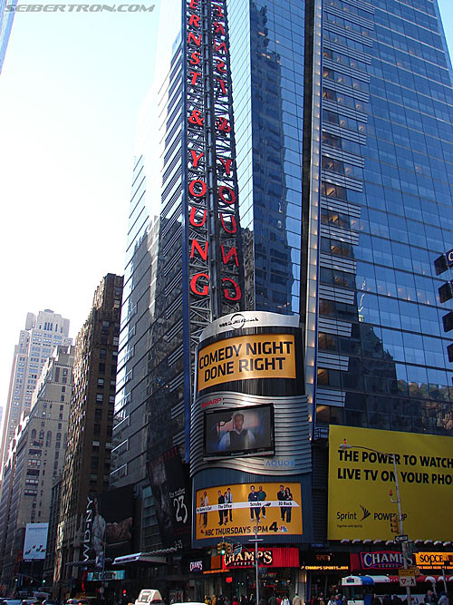 Toy Fair 2007 - New York: Times Square - Transformers Event: