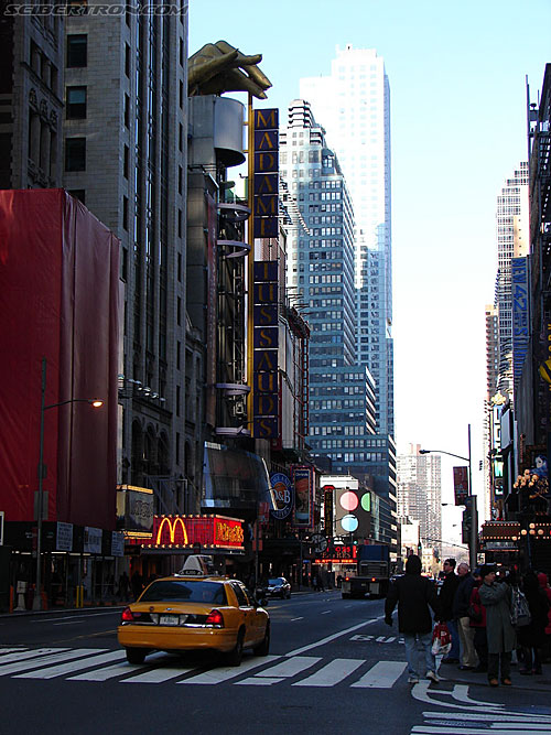 Toy Fair 2007 - New York: Times Square - Transformers Event: