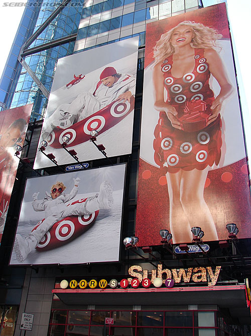 Toy Fair 2007 - New York: Times Square - Transformers Event:
