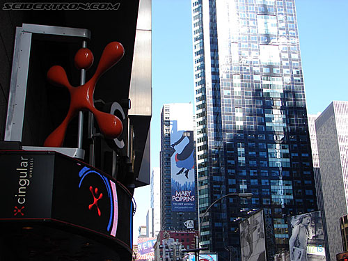 Toy Fair 2007 - New York: Times Square - Transformers Event: