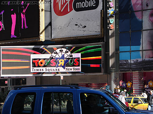 Toy Fair 2007 - New York: Times Square - Transformers Event: