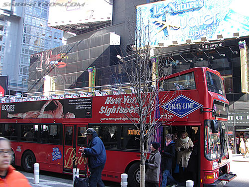 Toy Fair 2007 - New York: Times Square - Transformers Event: