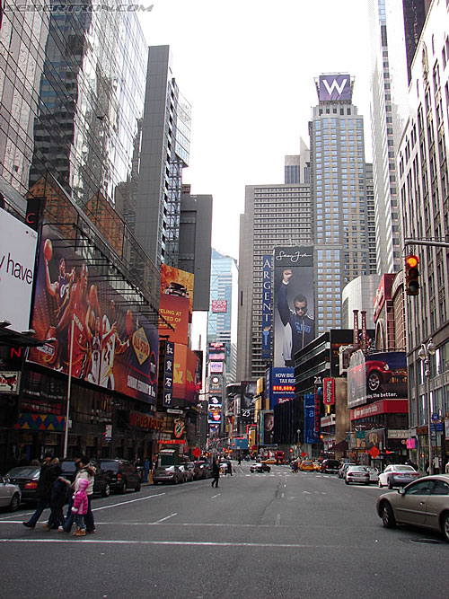 Toy Fair 2007 - New York: Times Square - Transformers Event: