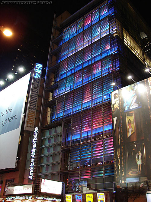 Toy Fair 2007 - New York: Times Square - Transformers Event: