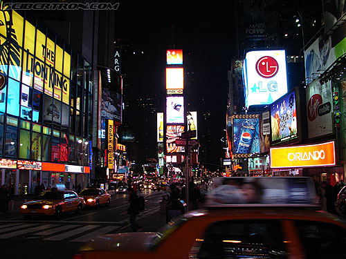 Toy Fair 2007 - New York: Times Square - Transformers Event: