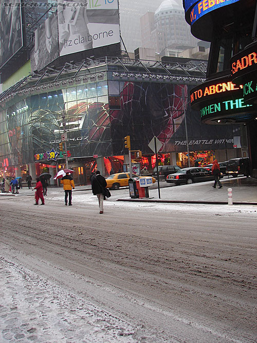 Toy Fair 2007 - New York: Times Square - Transformers Event: