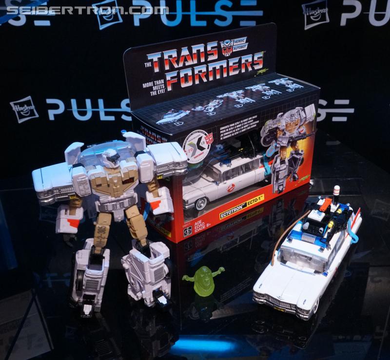 Transformers News: Gallery and Video for Transformers-Ghostbusters ECTO-1 Ectotron at 2019 New York Toy Fair