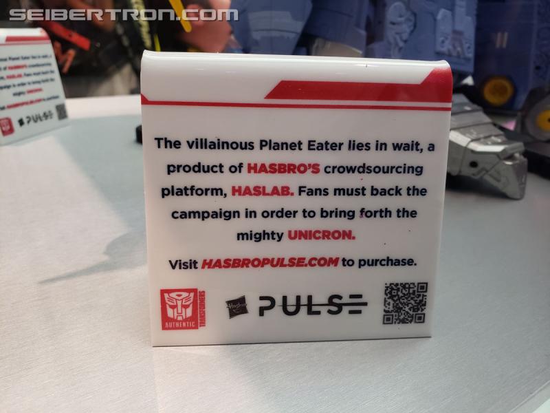 SDCC 2019: HasLab Transformers War for Cybertron Unicron - Transformers Event: 20190717 183154