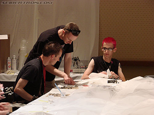 BotCon 2007: Customizing Class & 3-D Display Classes - Transformers Event: DSC05843