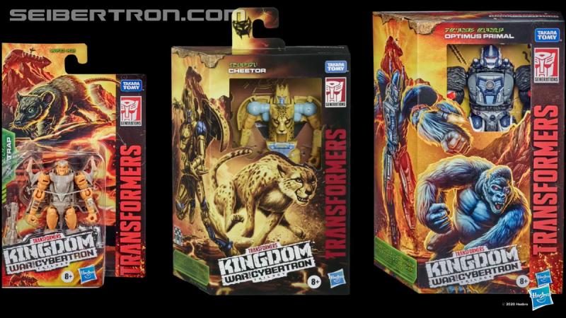 Transformers News: Transforming Ark in robot mode seen in Kingdom Poster + images of new packaging style