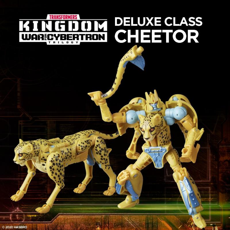 Hasbro PulseCon 2020: Official Transformers product images revealed at PulseCon 2020 - Transformers Event: Wfc Kingdom Deluxe Class Cheetor 1