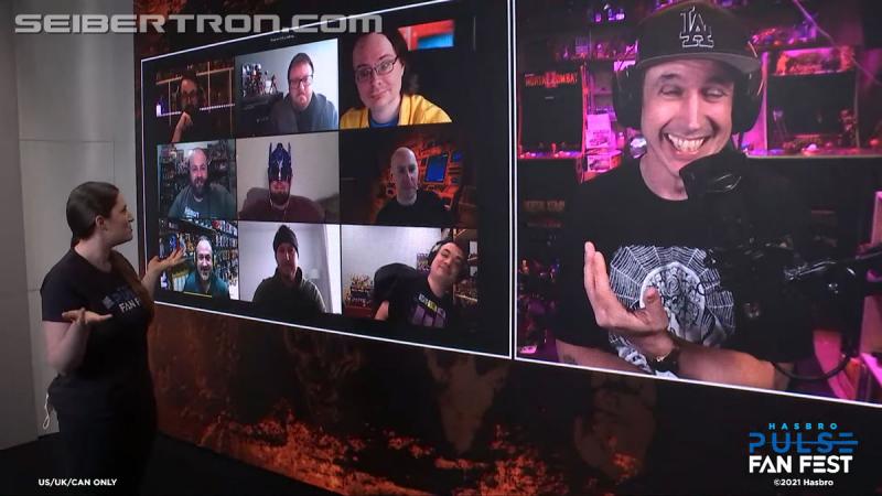 Hasbro Pulse Fan Fest 2021: Hasbro Transformers Brand Panel - Transformers Event: SNAG 06834