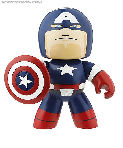 Toy Fair 2008: Marvel - Transformers Event: Mighty-Muggs-CaptAmerica