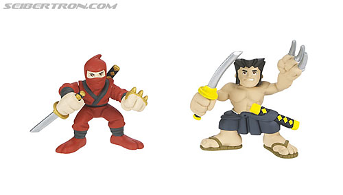 Toy Fair 2008: Marvel - Transformers Event: Super-Hero-Squad-Wolverine-