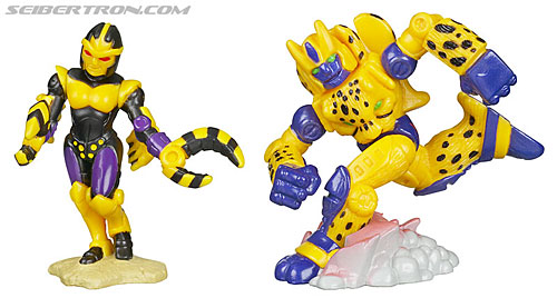 Toy Fair 2008: Transformers Robot Heroes - Transformers Event: Blackarachnia vs Cheetor