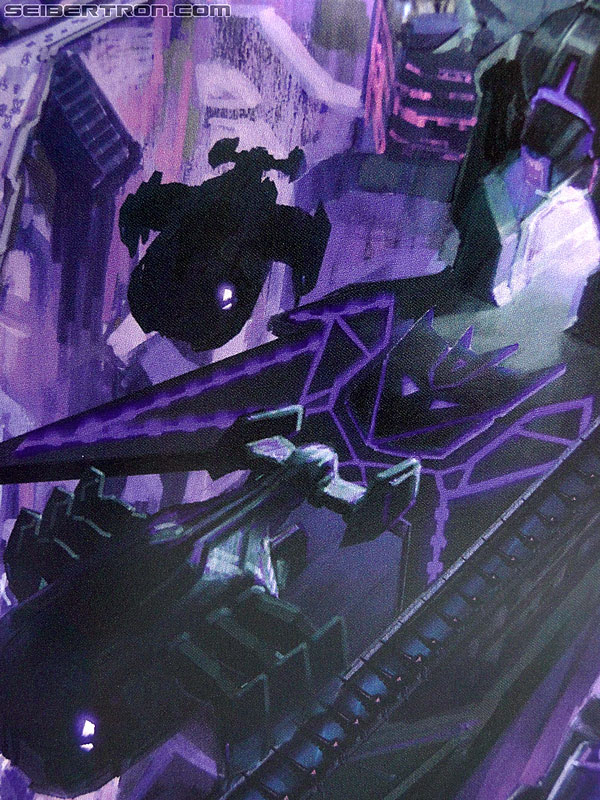 Transformers News: Gallery of art book included with Activision's Transformers: Fall of Cybertron Image