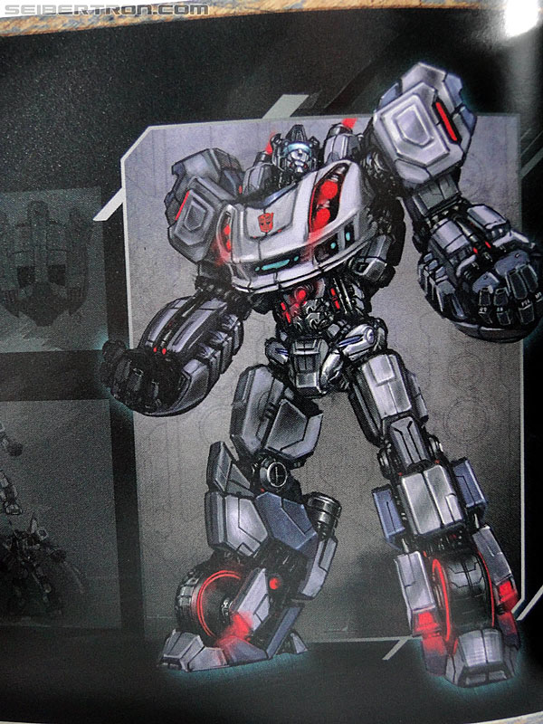 Transformers News: Gallery of art book included with Activision's Transformers: Fall of Cybertron Image