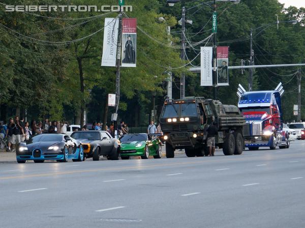 New galleries from Transformers 4 Chicago filming