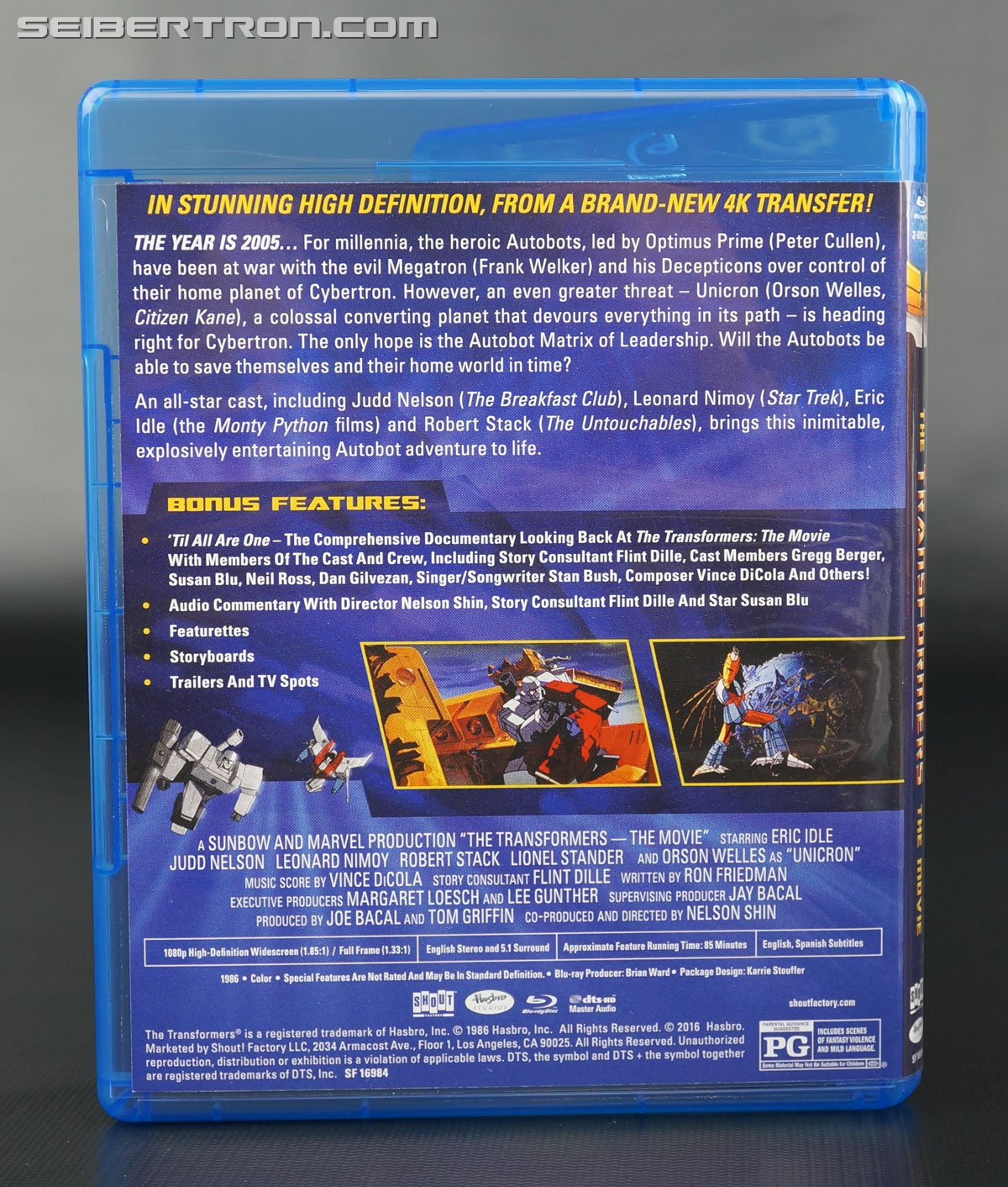 The Transformers: The Movie (35th Anniversary Edition) - Movies on