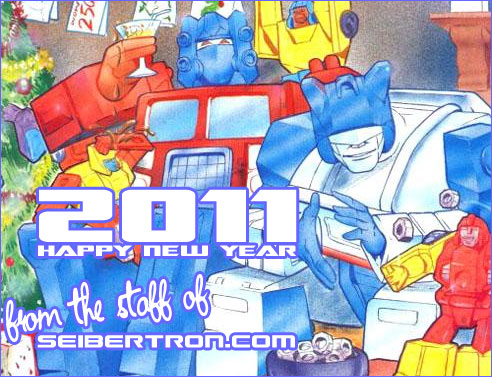 Transformers News: Happy New Year from Seibertron.com Image