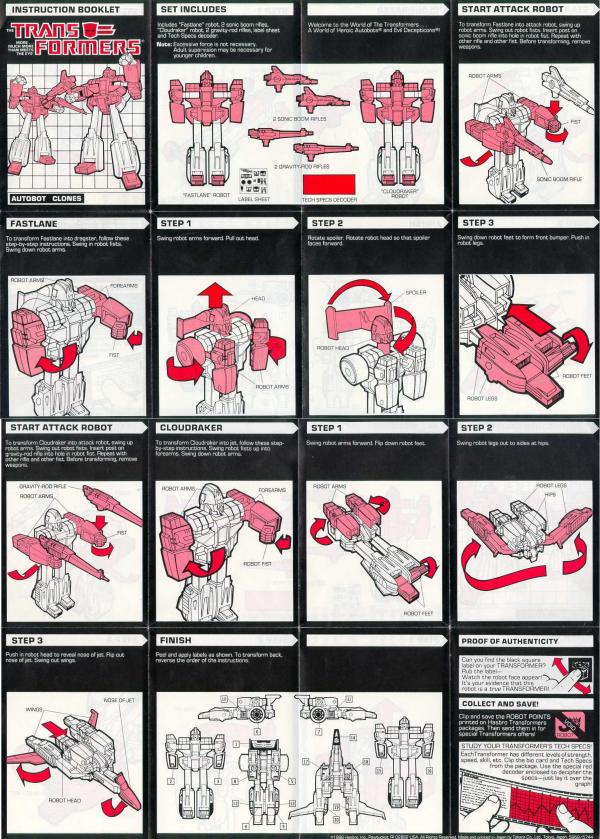 Instructions for Cloudraker