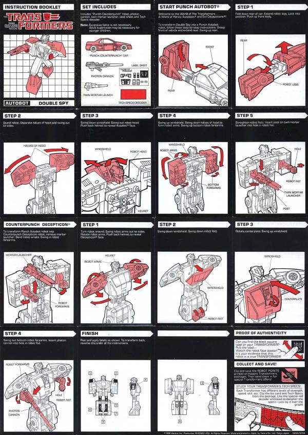 Instructions for Punch / Counterpunch