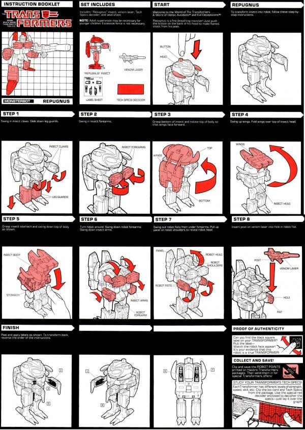 Instructions for Repugnus