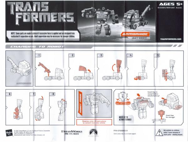 Instructions for Armorhide