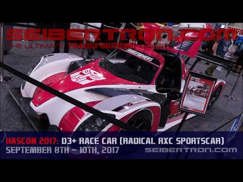 HASCON 2017: Transformers D3+ Race Car based on Radical RXC Sportscar
