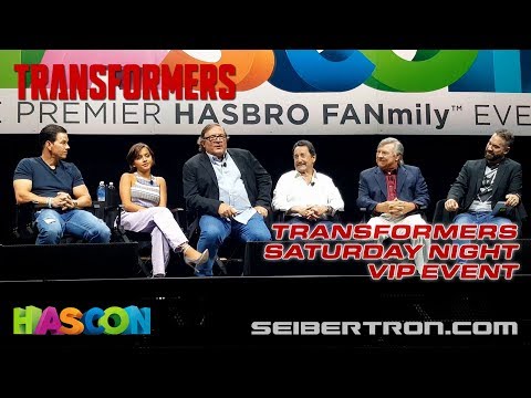 HASCON 2017: Transformers VIP Event with Wahlberg, Sue Blu, Welker, Cullen, Hasbro and more!