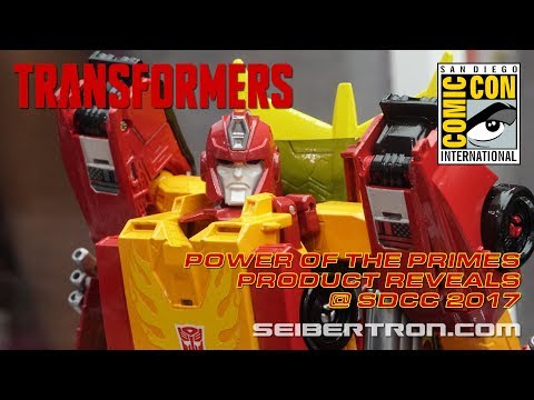 Transformers Power of the Primes product reveals at SDCC 2017