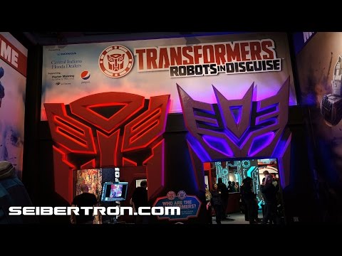 Transformers Robots In Disguise Exhibit at Children's Museum in Indianapolis 2015