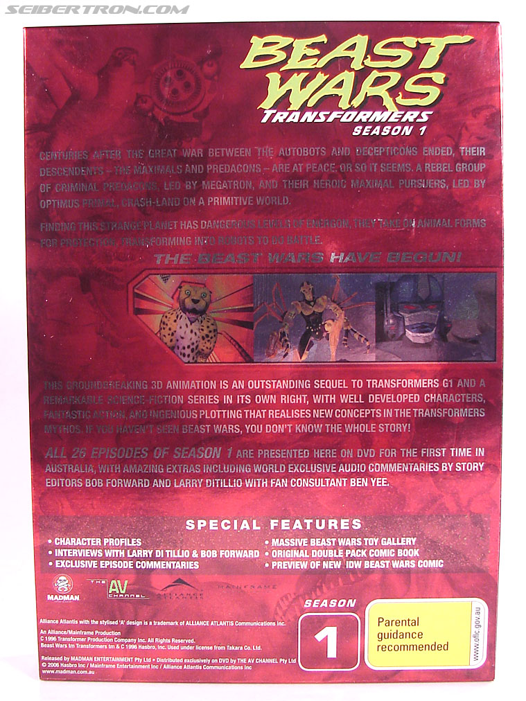 Madman - Beast Wars Season 1 Australia