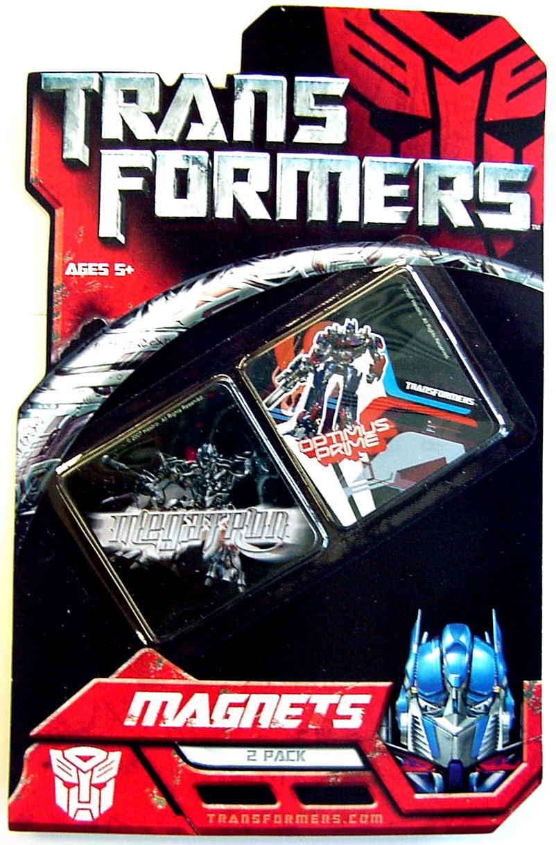 Transformers News: More Transformers Movie products have been found: MAGNETS Transformers Movie Magnets
