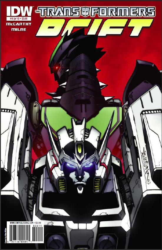 Transformers News: Transformers: Drift #3 - Five Page Preview Image