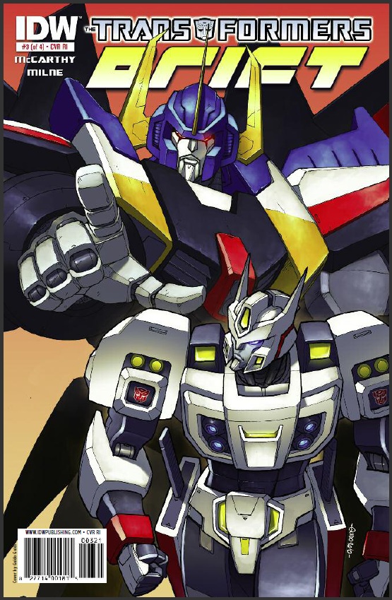 Transformers News: Transformers: Drift #3 - Five Page Preview Image