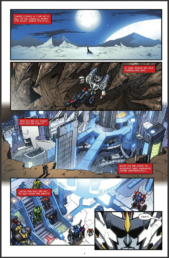 Transformers News: Transformers: Drift #3 - Five Page Preview Image