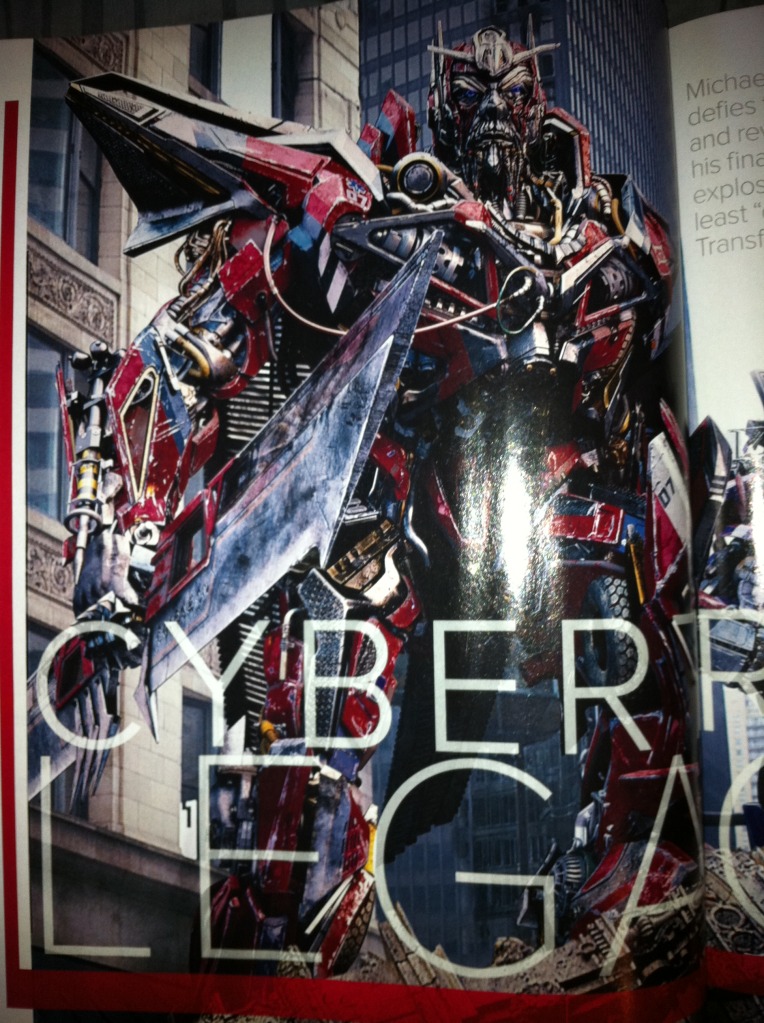 Transformers News: Sentinel Prime & Optimus Prime Featured on the Cover of EMPIRE Magazine Image